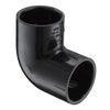 406-012B | 1-1/4 PVC 90 ELBOW SOCKET SCH40 BLACK | (PG:011) Spears