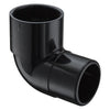 409-015B | 1-1/2 PVC 90 STREET ELBOW SPGXSOC SCH40 BLACK | (PG:011) Spears