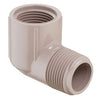 412-007UV | 3/4 PVC ULTRA VIOLET RESISTANT 90 STREET ELBOW MPTXFPT SCH40 | (PG:042) Spears
