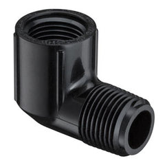 Spears 412-005B 1/2 PVC BLACK 90 STREET ELBOW MPTXFPT | Midwest Supply Us
