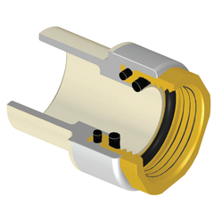 Spears 4135-007BRG 3/4 CTS CPVC FEMALE ADAPTER WITH GASKET SOCXTHREAD | Midwest Supply Us