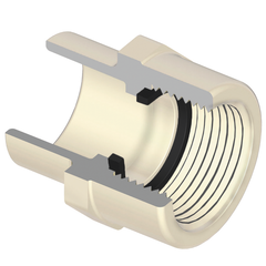 Spears 4135-007OR 3/4 CPVC CTS FEMALE ADAPTER W/GASKET SOCXNPSC | Midwest Supply Us