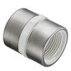 430-020SR | 2 PVC COUPLING REINFORCED FEMALE THREAD SCH40 | (PG:046) Spears
