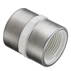 Spears 430-005SR 1/2 PVC COUPLING REINFORCED FEMALE THREAD SCH40 | Midwest Supply Us