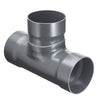 4301-060 | 6 PVC TEE SOCKET DUCT | (PG:430) Spears