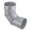 43063-060C | 6 CPVC 90 ELBOW 3 SEGMENT SOCKET DUCT | (PG:432) Spears
