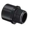 436-020B | 2 PVC MALE ADAPTER MPTXSOC SCH40 BLACK | (PG:011) Spears