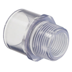 Spears 436-007L 3/4 PVC MALE ADAPTER MPTXSOC SCH40 CLEAR | Midwest Supply Us