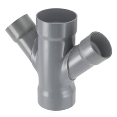 Spears 4376-666C 12X6 CPVC REDUCING DOUBLE WYE SOCKET DUCT | Midwest Supply Us