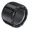 448-007B | 3/4 PVC BLACK CAP FPT SCH40 | (PG:011) Spears