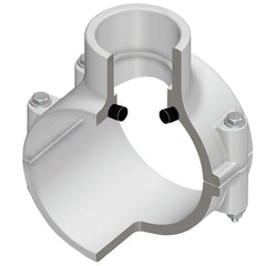 Spears 466-529 6X2-1/2 PVC CLAMP SADDLE SOCKET BUNA ZINC BOLT | Midwest Supply Us