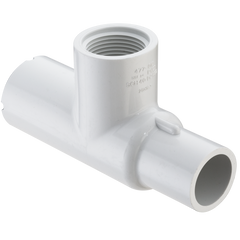 Spears 477-010 1 PVC MANIFOLD TEE SPGXSOCXFPT SCH40  | Midwest Supply Us