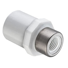 Spears 478-098SR 3/4X1/4 PVC REDUCING SPG FEMALE ADAPTER W/SS RNG | Midwest Supply Us