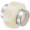 4858-010SR | 1 PP NATURAL UNION W/SS RING REINFORCED FEMALE THREAD FKM | (PG:060) Spears