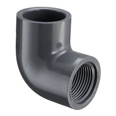 Spears 407-010G 1 PVC 90 ELBOW SOCXFPT SCH40 GRAY | Midwest Supply Us