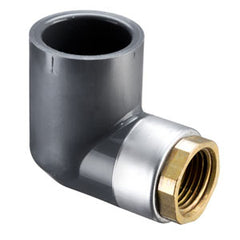 Spears 807-101BR 3/4X1/2 PVC REDUCING 90 ELBOW SOCXBR/FPT SCH80 | Midwest Supply Us