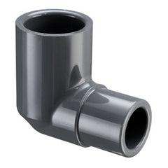 Spears 409-015G 1-1/2 PVC 90 STREET ELBOW SPGXSOC SCH40 GRAY | Midwest Supply Us