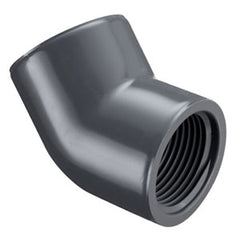 Spears 819-015 1-1/2 PVC 45 ELBOW FPT SCH80 | Midwest Supply Us