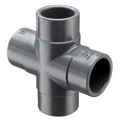 Spears 420-040G 4 PVC CROSS SOCKET SCH40 GRAY | Midwest Supply Us