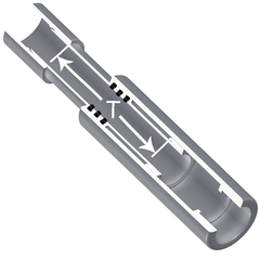 Spears 826-025X6 2-1/2 PVC EXPANSION JOINT SOCX6 EPDM | Midwest Supply Us