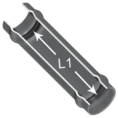 Spears 828-160F 16 PVC REPAIR COUPLING GASKET SCH80  | Midwest Supply Us