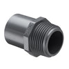 861-015 | 1-1/2 PVC MALE ADAPTER SPIGOTXMPT SCH80 | (PG:080) Spears