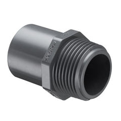 Spears 861-012 1-1/4 PVC MALE ADAPTER SPIGOTXMPT SCH80 | Midwest Supply Us
