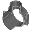 866-338 | 3X2 PVC CLAMP SADDLE SOCKET EPDM ZINC BOLT | (PG:086) Spears