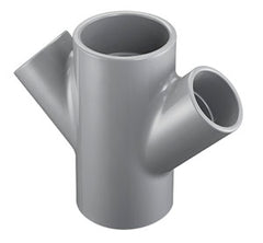 Spears 876-666CF 12X6 CPVC REDUCING DOUBLE WYE SOCKET SCH80 FABRICATED G | Midwest Supply Us
