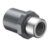 878-072SR | 1/2X1/4 PVC REDUCING SPG FEMALE ADAPTER SPGXSRFPT | (PG:086) Spears