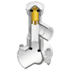 HT2S-416 | 4X3/4 PVC HOT TAP CLAMP SADDLE EPDM SS BOLT | (PG:049) Spears