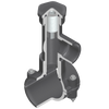 HTS2S-248 | 2X3/4 PVC HOT TAP SADDLE EPDM S/S CUTTER | (PG:049) Spears