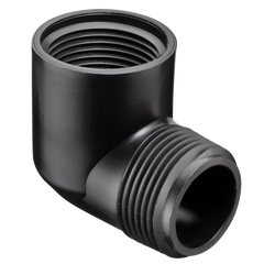 Spears MS412-007 3/4 HDPE 90 ELBOW (SHORT PATTERN)MPTXFPT | Midwest Supply Us