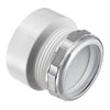 P104X-212 | 1-1/2X1-1/4 PVC DWV F/T/A W/CHRM NT HXSL | (PG:051) Spears