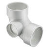 P300S-338 | 3X3X2 PVC DWV 1/4 BND W/SIDE INLET HXHXH | (PG:051) Spears