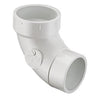 P302-060 | 6 PVC DWV STREET 1/4 BEND SPIGOTXHUB | (PG:051) Spears