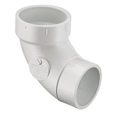 Spears P302-020 2 PVC DWV STREET 1/4 BEND SPIGOTXHUB | Midwest Supply Us