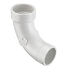 P309-040 | 4 PVC DWV STREET L/S 1/4 BEND HUBXSPIGOT | (PG:051) Spears