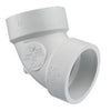 P319-040 | 4 PVC DWV 1/6 BEND HUBXHUB | (PG:051) Spears