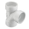P400-020 | 2 PVC DWV SANITARY TEE HUBXHUBXHUB | (PG:051) Spears