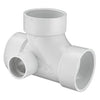 P416-338 | 3X3X3X2 PVC DWV SAN/TEE W/L-SIDE INLET | (PG:051) Spears