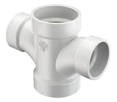 Spears P429-251 2X2X1-1/2X1-1/2 PVC DOUBLE SAN/TEE HXHXHXH | Midwest Supply Us