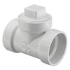 P444X-020 | 2 PVC DWV CLEANOUTLET TEE W/PLG HUBXHUBXFPT | (PG:051) Spears