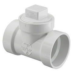 Spears P444X-040 4 PVC DWV CLEANOUTLET TEE W/PLUG HXHXFPT | Midwest Supply Us