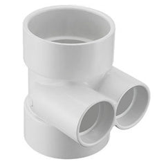 Spears P447-337 3X3X1-1/2X1-1/2 HORIZ TWIN TEE ALL HUB | Midwest Supply Us