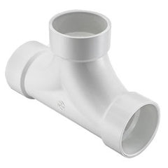 Spears P448-040 4 PVC DWV 2-WAY CLEAN OUT HUBXHUBXHUB | Midwest Supply Us