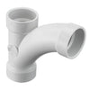 P501-040 | 4 PVC DWV COMB WYE & 1/8 BEND HUBXHUBXHUB | (PG:051) Spears