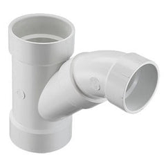 Spears P504-670 12X12X10 PVC DWV CMB WYE & 1/8 BND 2-PC HUB | Midwest Supply Us
