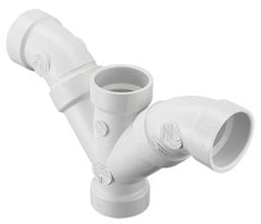 Spears P507-420 4X4X2X2 PVC DWV DOUBLEE COMB WYE & 1/8 BEND | Midwest Supply Us