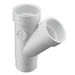 Spears P602-020 2 PVC DWV STREET WYE SPGXHUBXHUB | Midwest Supply Us